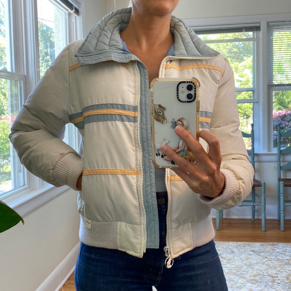 Vintage 80’s Down Feather Ski Jacket